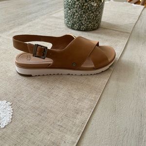 UGG W Kamile Sandal, Tan, Size 8.5, never worn.